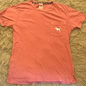 Pink dog t-shirt